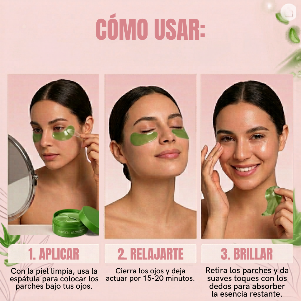 Aqua - Mascarilla de Ojos Aloe Vera