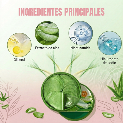 Aqua - Mascarilla de Ojos Aloe Vera
