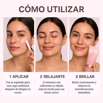 Glass - Mascarilla de Colágeno.
